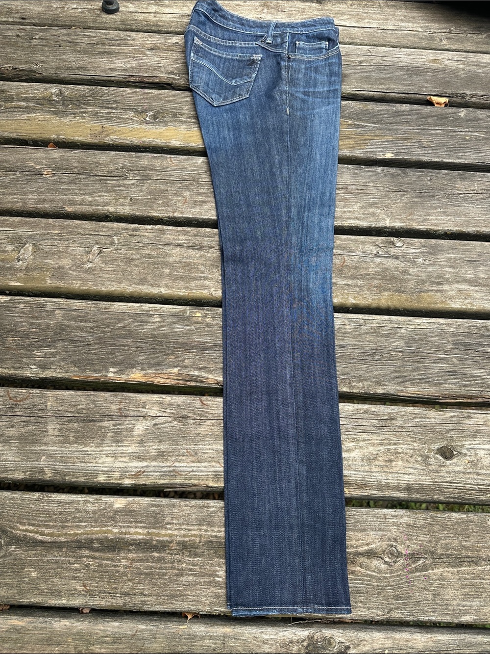 Kasil Heritage 1968 Women's Dark Blue Straight-Leg Jeans